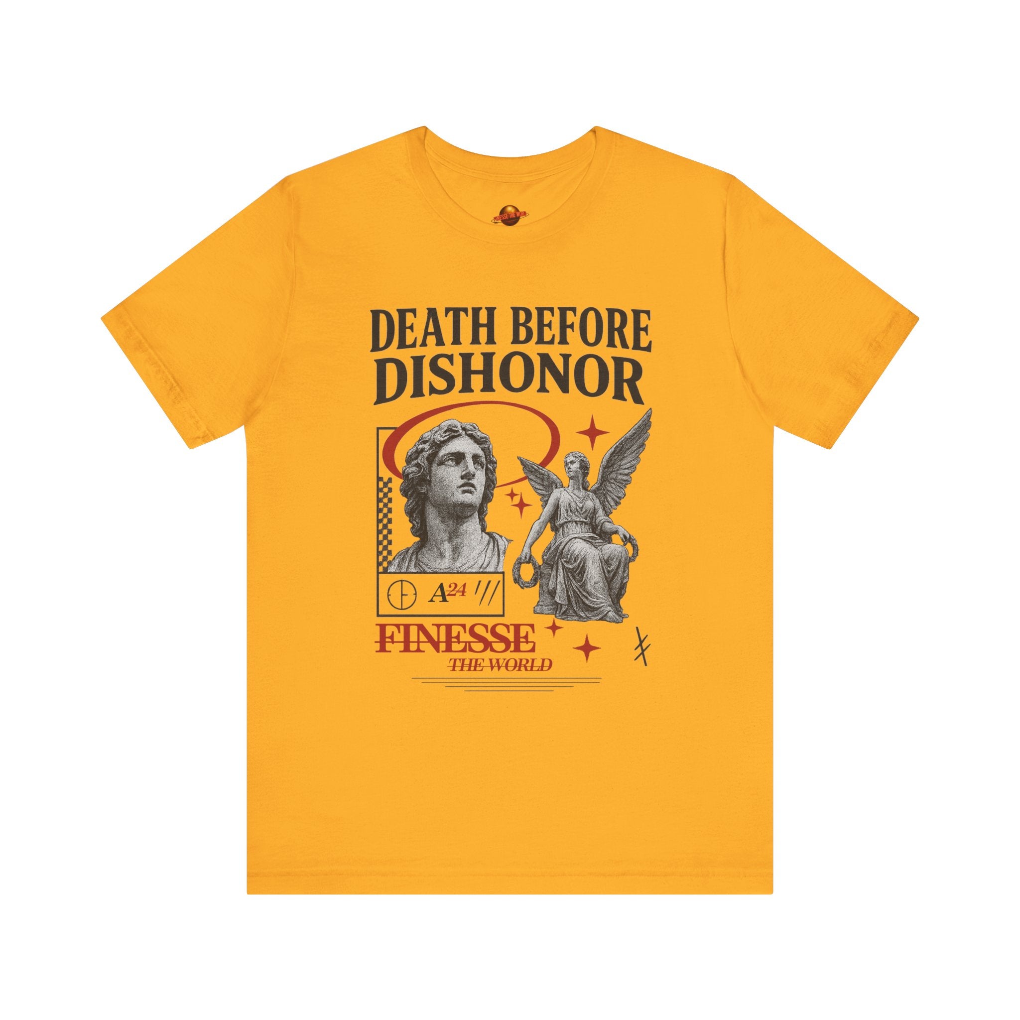 FinesseTheWorld "Death Before Dishonor" Graphic T-Shirt