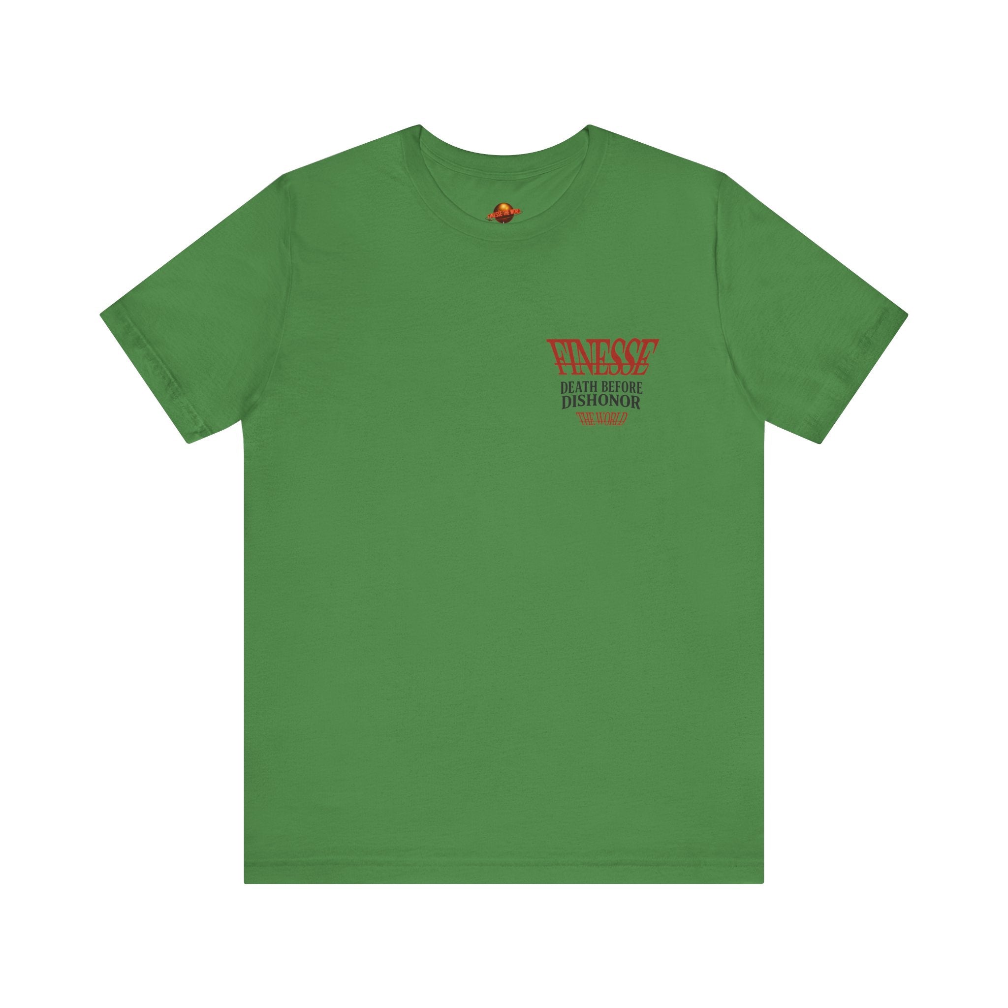 FinesseTheWorld "Death Before Dishonor" BACK Graphic T-Shirt