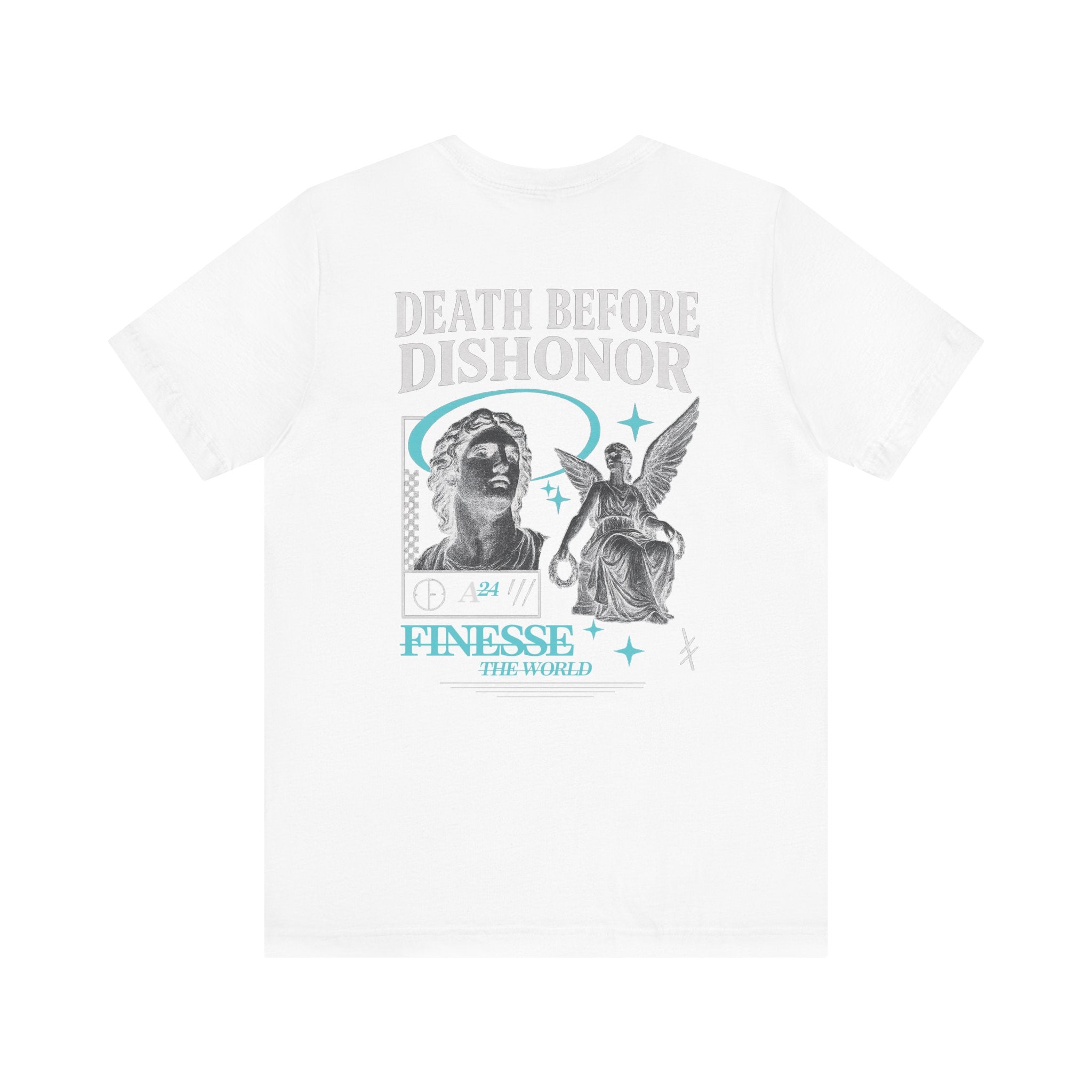 FinesseTheWorld BACK "Death Before Dishonor"  Graphic T-Shirt