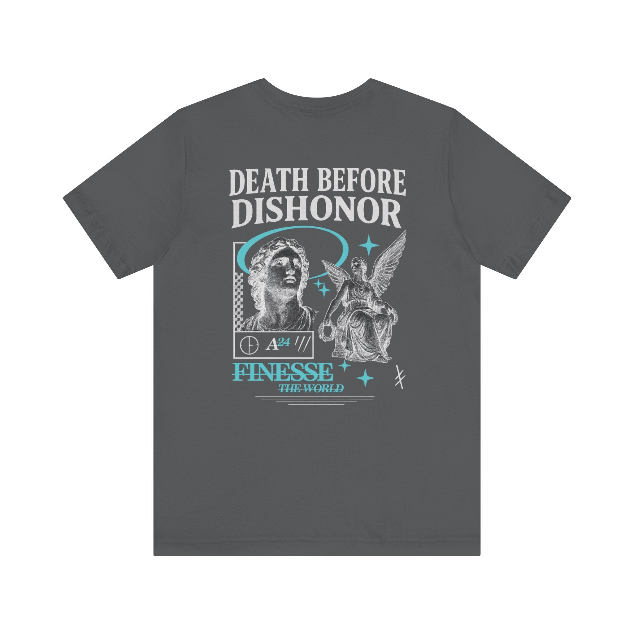 FinesseTheWorld BACK "Death Before Dishonor"  Graphic T-Shirt