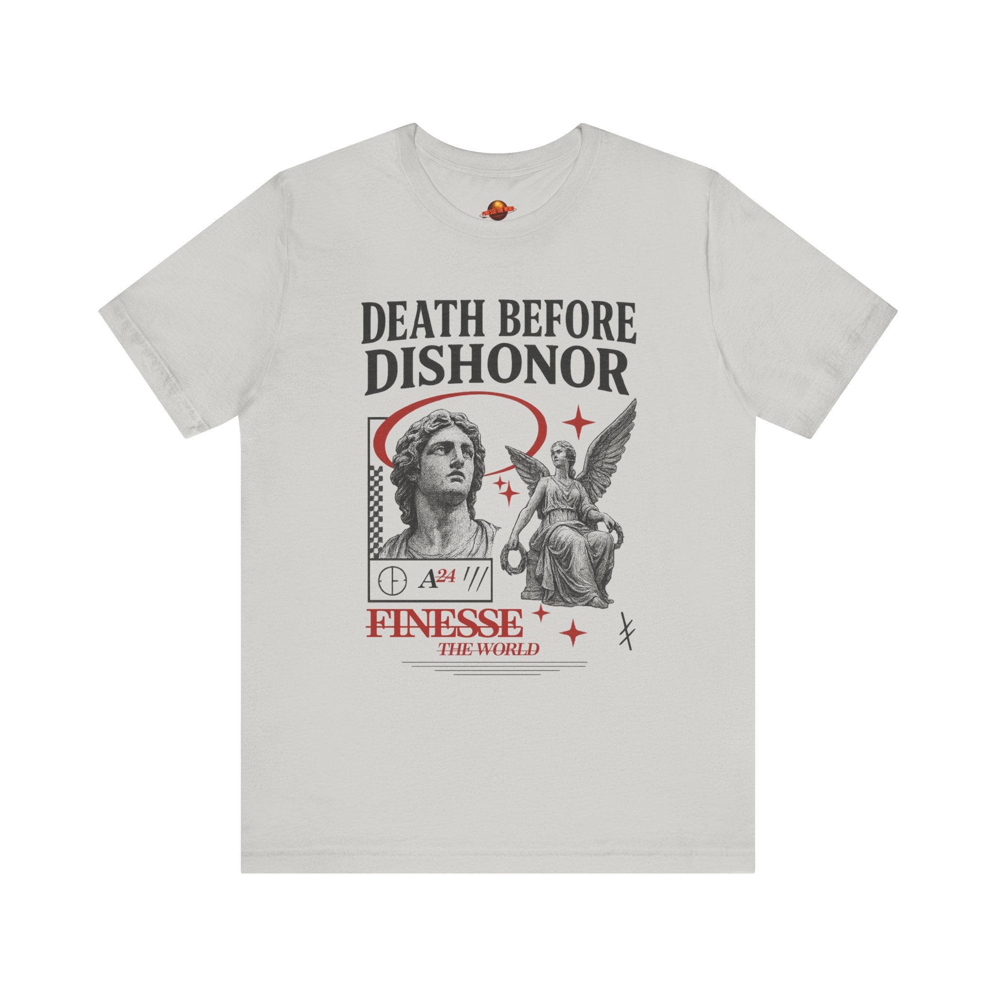FinesseTheWorld "Death Before Dishonor" Graphic T-Shirt