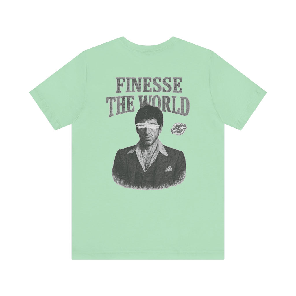Finesse the World B/W "Tony M" Graphic T-Shirt