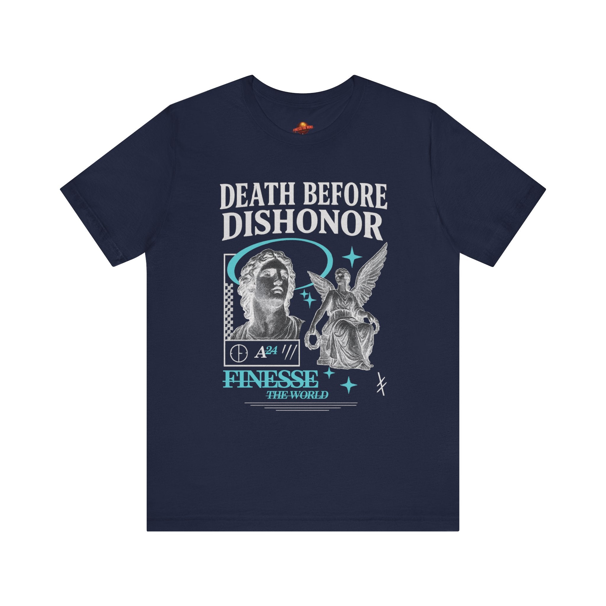 FinesseTheWorld "Death Before Dishonor" Graphic T-Shirt