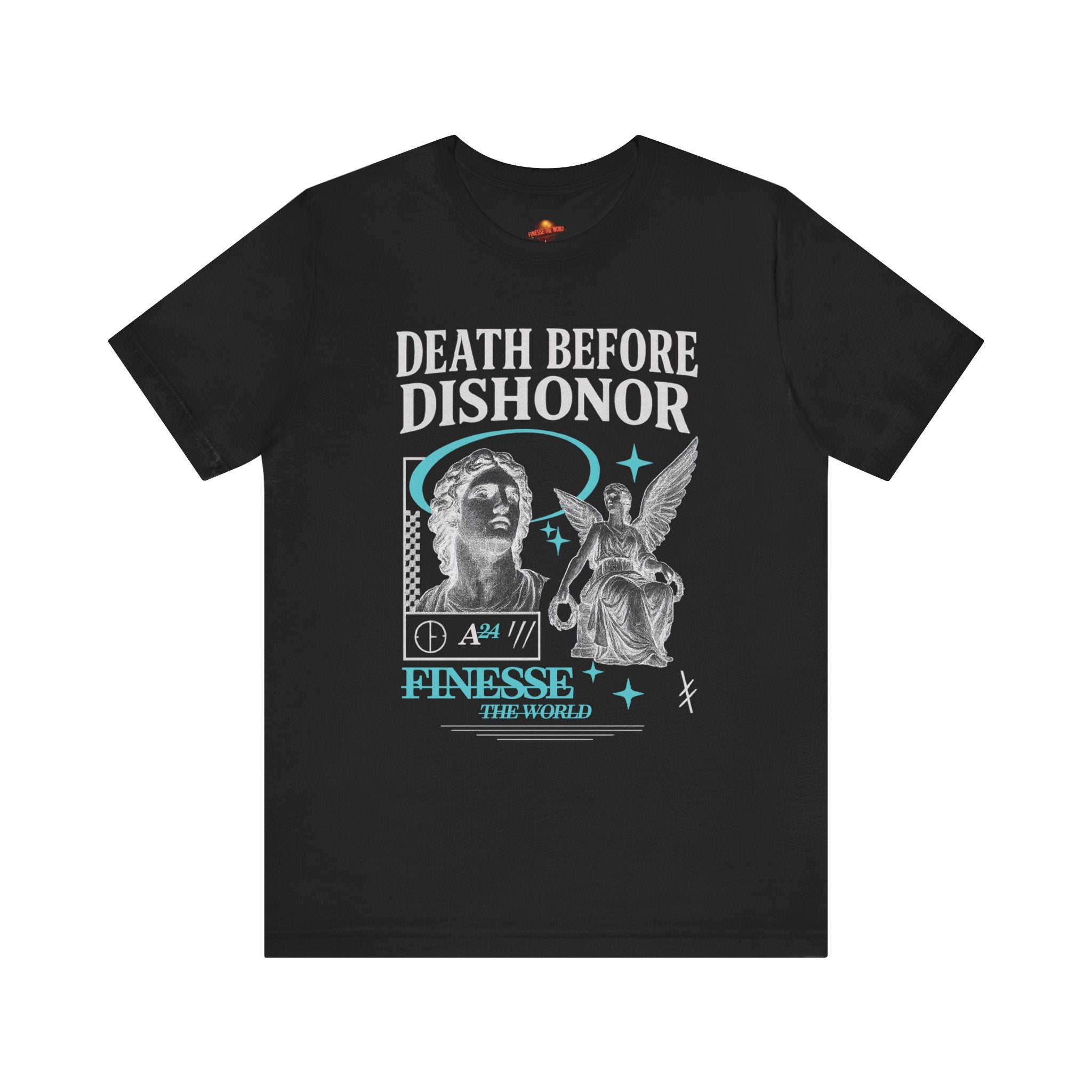 FinesseTheWorld "Death Before Dishonor" Graphic T-Shirt