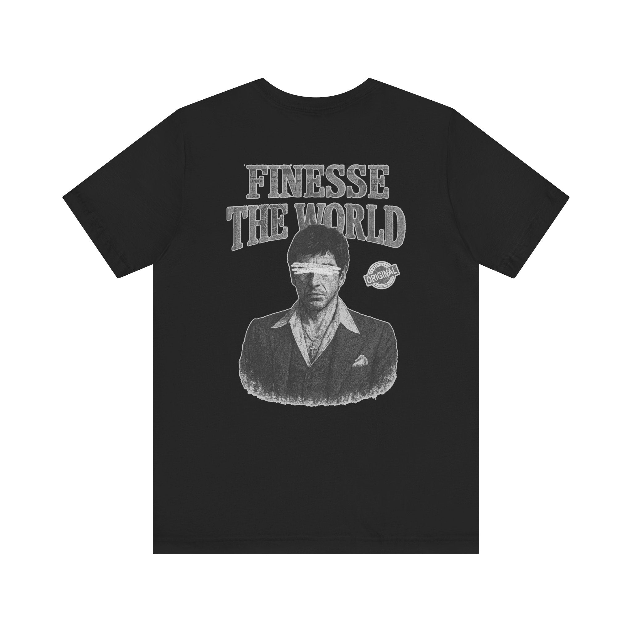 Finesse the World B/W "Tony M" Graphic T-Shirt
