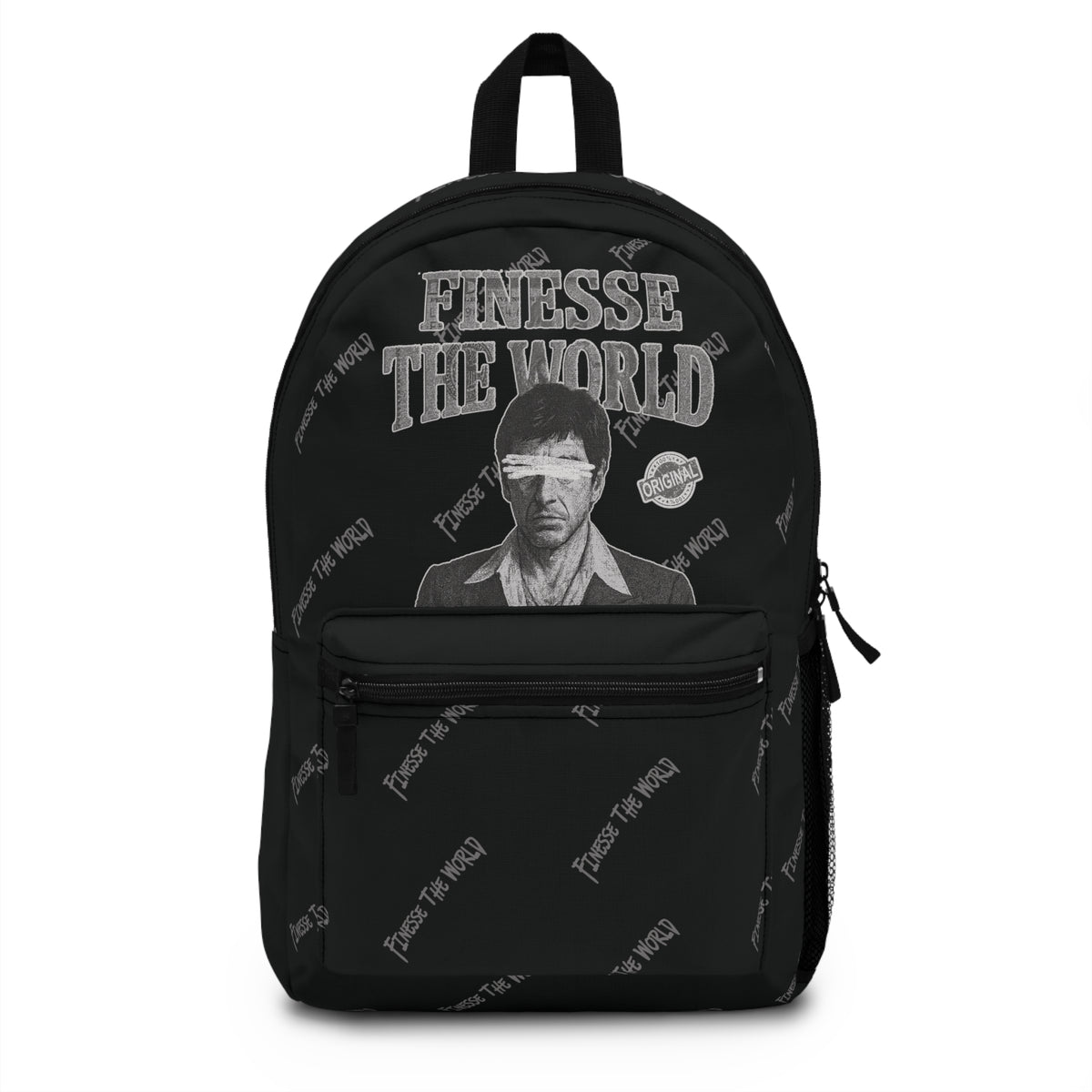 Black Finesse the World "Tony M" Backpack
