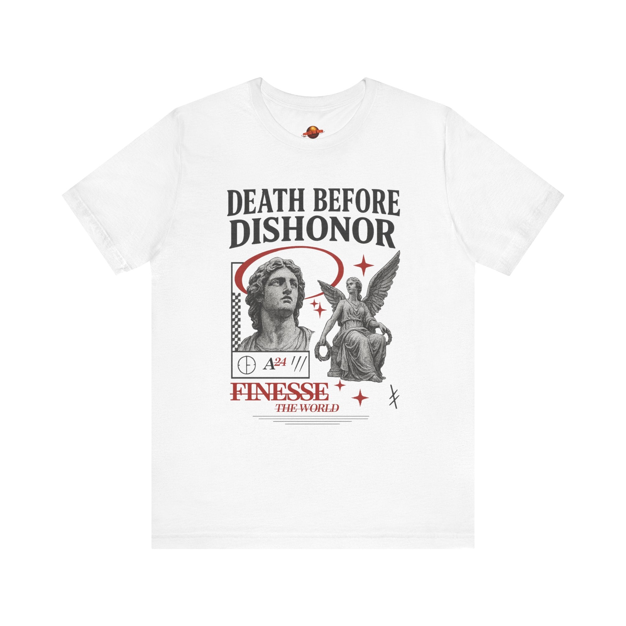 FinesseTheWorld "Death Before Dishonor" Graphic T-Shirt