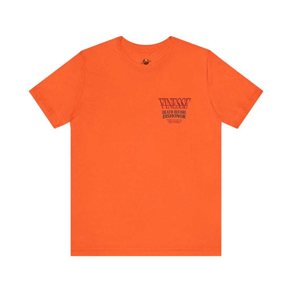 FinesseTheWorld "Death Before Dishonor" BACK Graphic T-Shirt