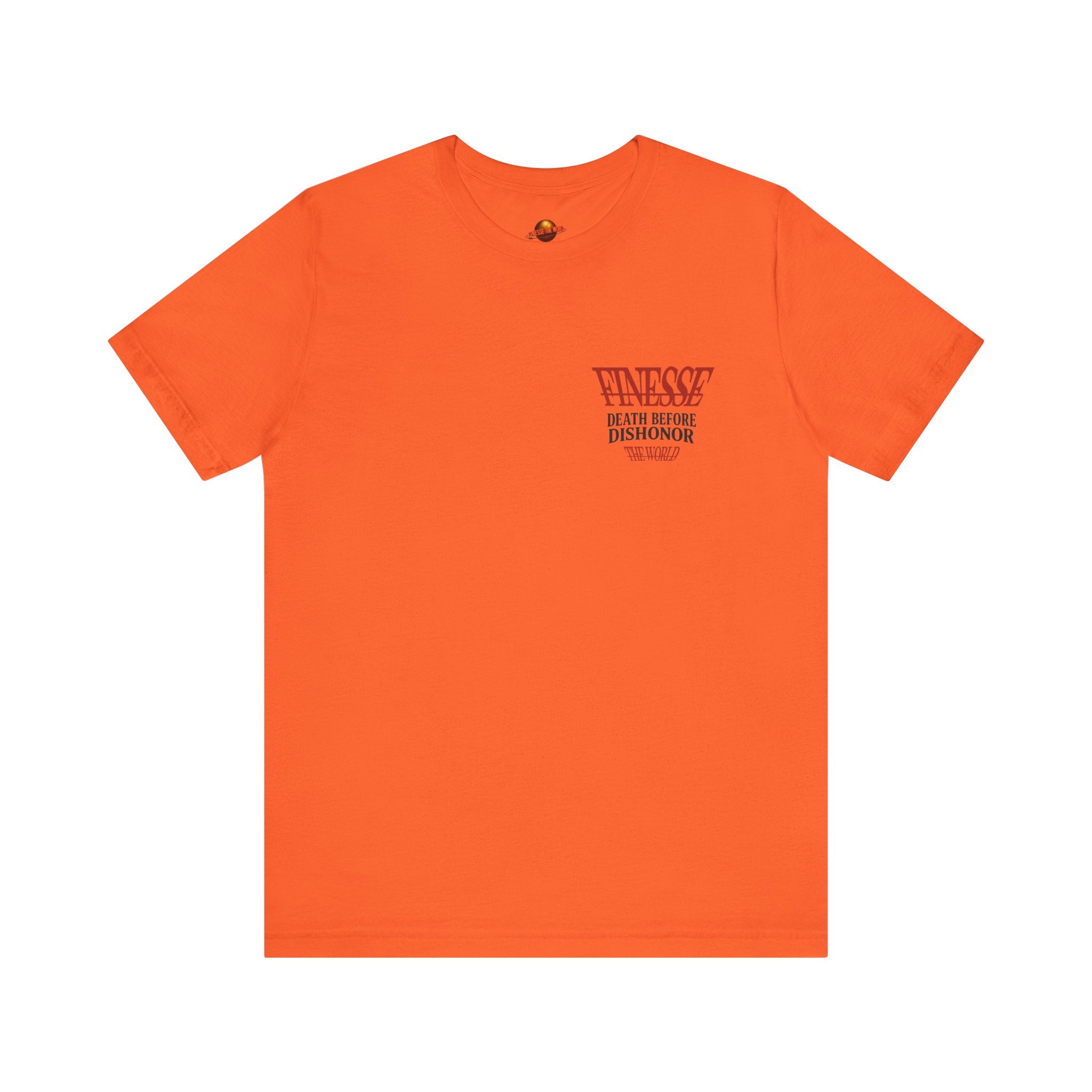 FinesseTheWorld "Death Before Dishonor" BACK Graphic T-Shirt