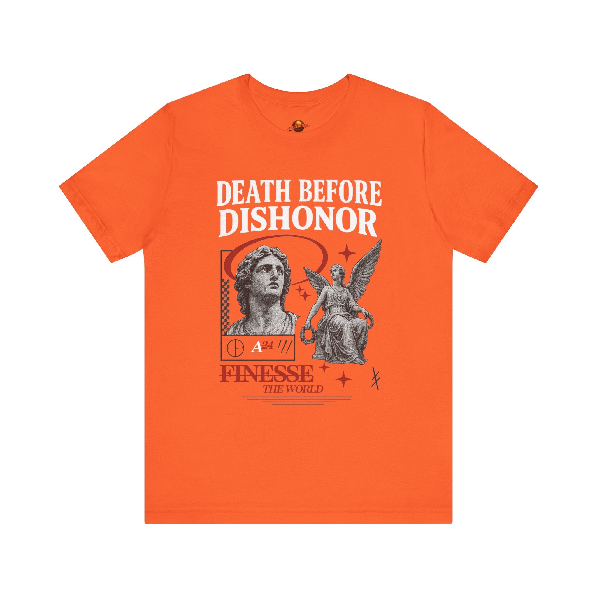 FinesseTheWorld "Death Before Dishonor" Graphic T-Shirt